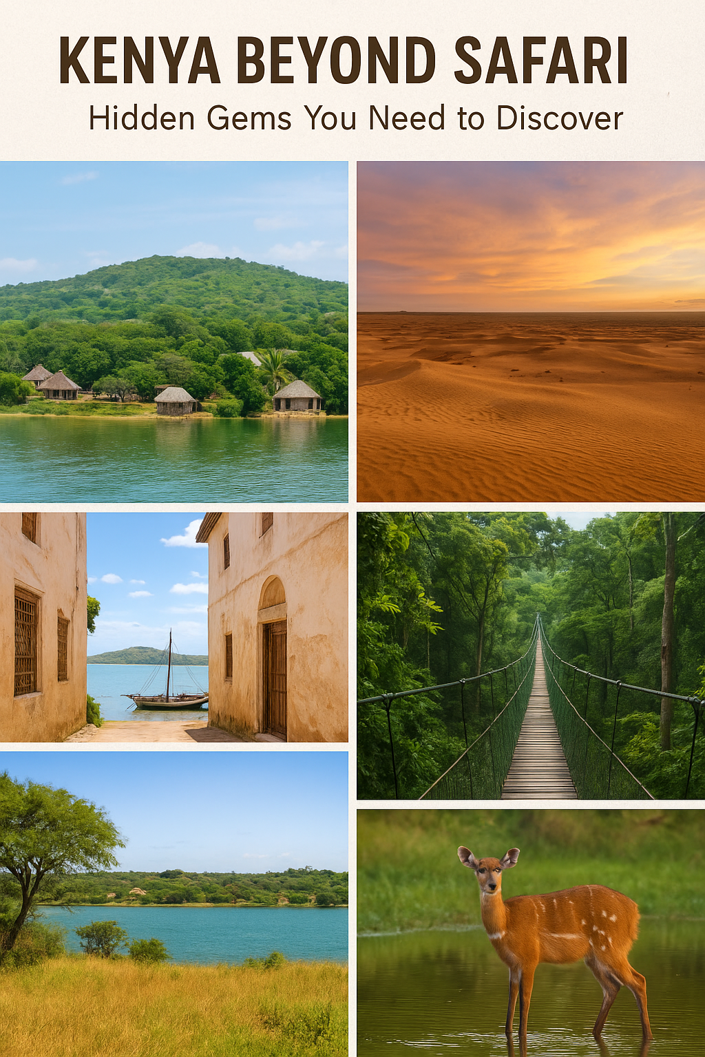 🌍 Kenya Beyond Safari: 7 Hidden Gems You Need to Discover