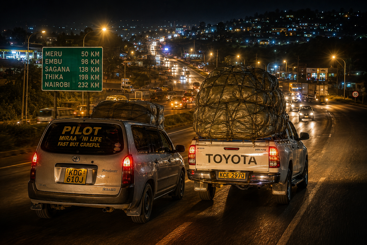 THE NIGHT RUN: THE MIRAA PILOTS
