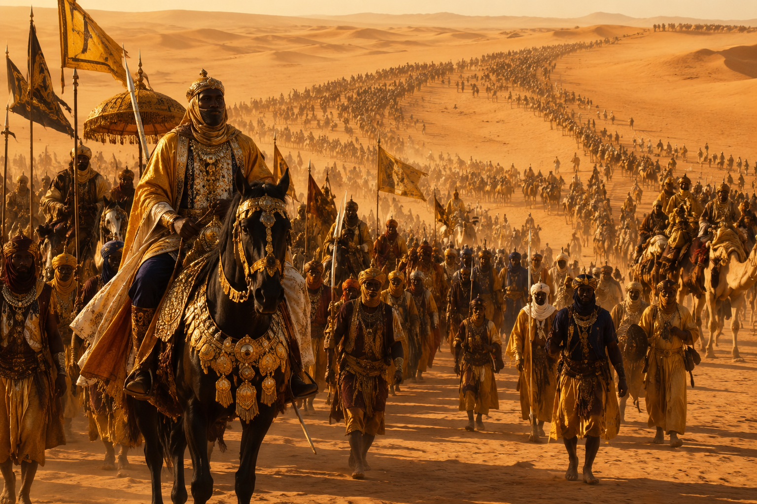 Mansa Musa: The Richest Person Who Ever Lived — And the Journey That Accidentally Broke the World
